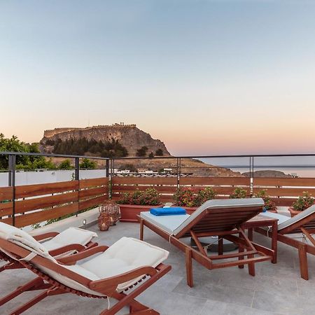Lindosaquaview Luxury Villa Dış mekan fotoğraf