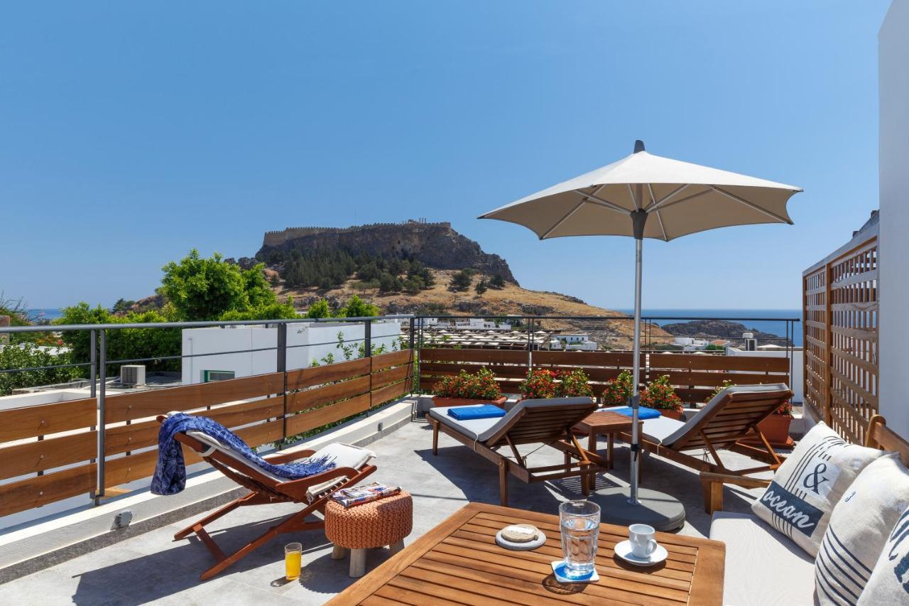 Lindosaquaview Luxury Villa Dış mekan fotoğraf